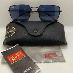 RB 3669 9014/80 Ray-Ban Black/ Blue Sunglasses